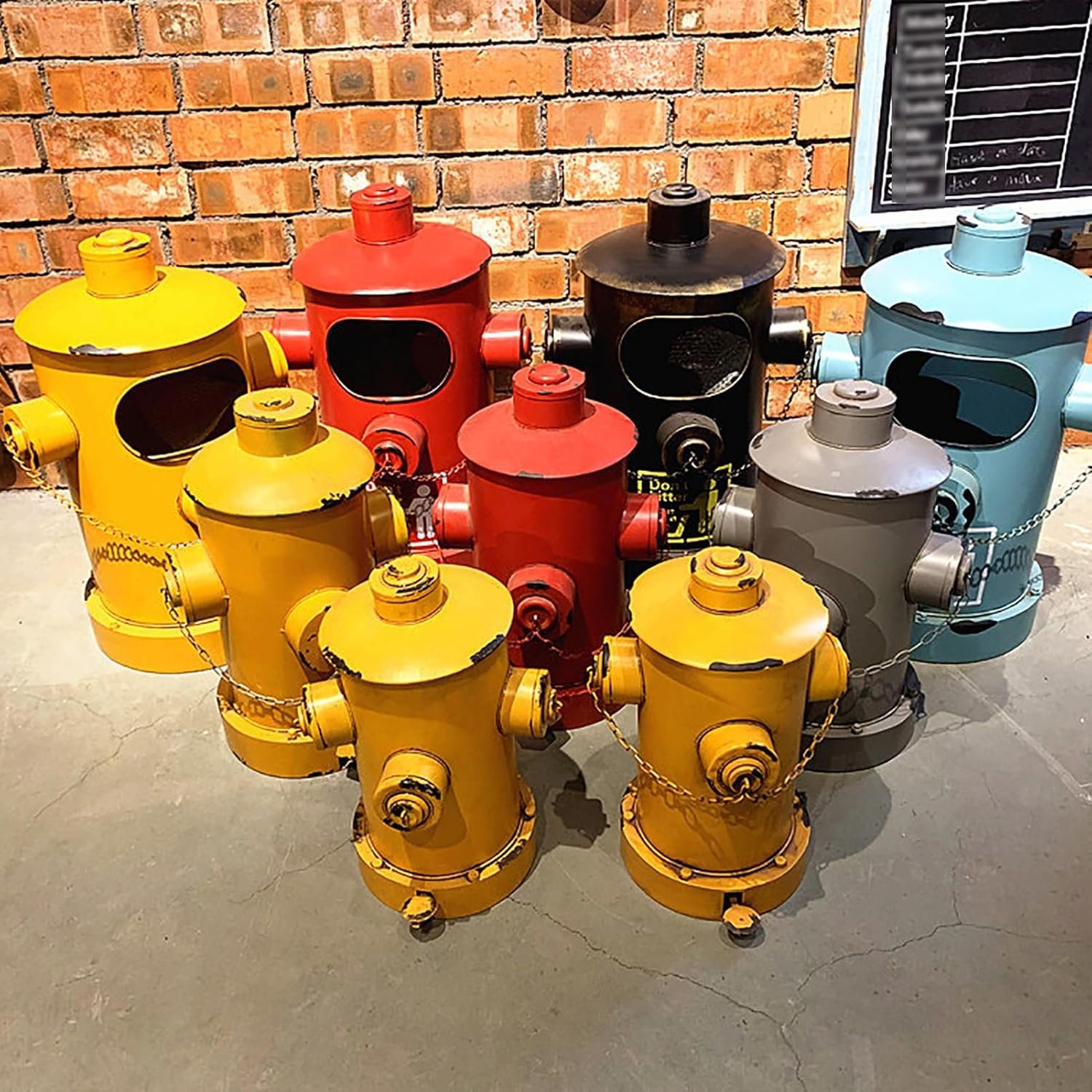 Fire Hydrant Trash Can